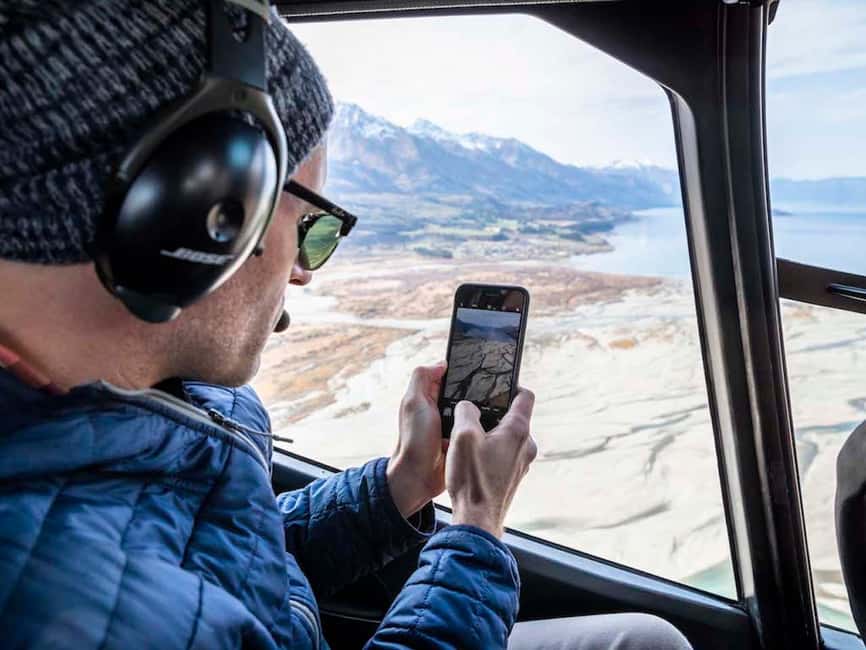 20-Min Helicopter Tour from Glenorchy | Alpine Express - Taking off from Glenorchy toward Lake Whakatipu
