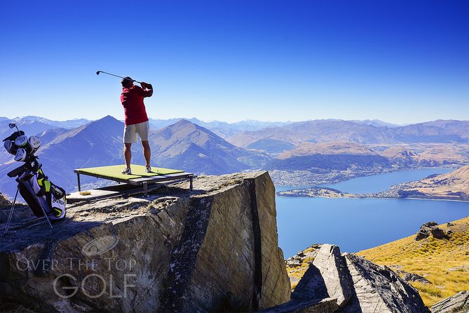 Altitude Golf by Helicopter from Queenstown - Three Tee Boxes and Five Chances