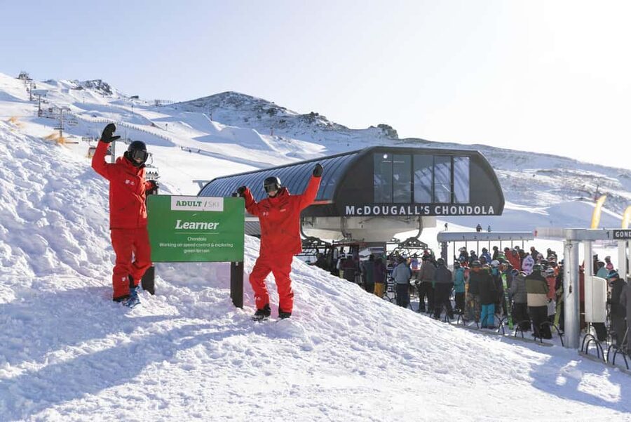 From Queenstown: Cardrona First Timer Ski or Snowboard - Getting fitted for skis or a snowboard