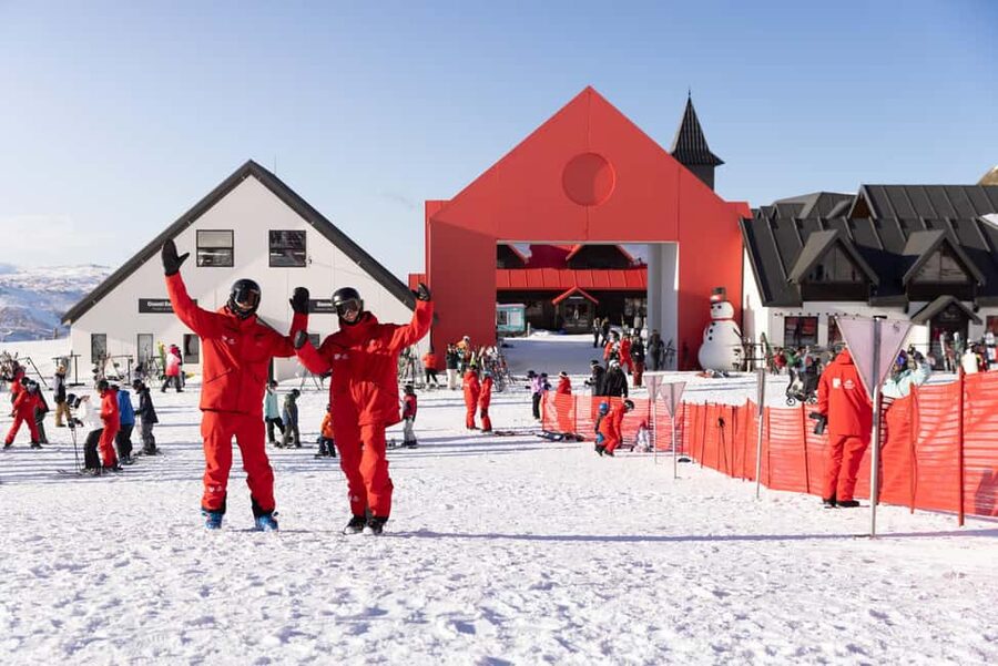 From Queenstown: Cardrona First Timer Ski or Snowboard - The morning ride from Queenstown
