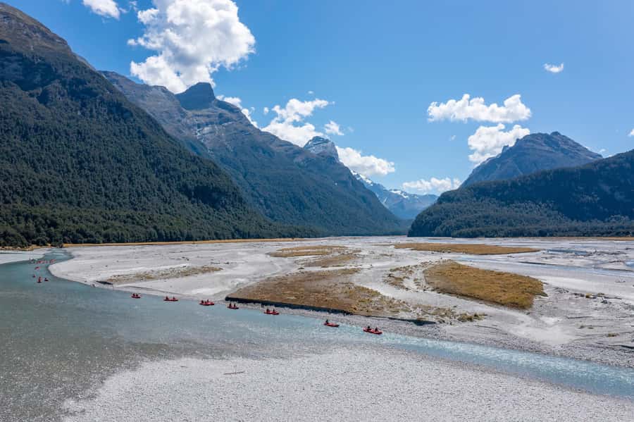From Queenstown: Dart River Canoe & Jet Boat Day Trip - The Dart River jet boat ride