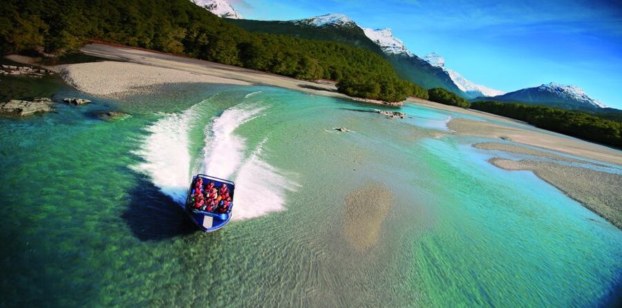 From Queenstown: Dart River Canoe & Jet Boat Day Trip - Paradise Valley and the film-location route