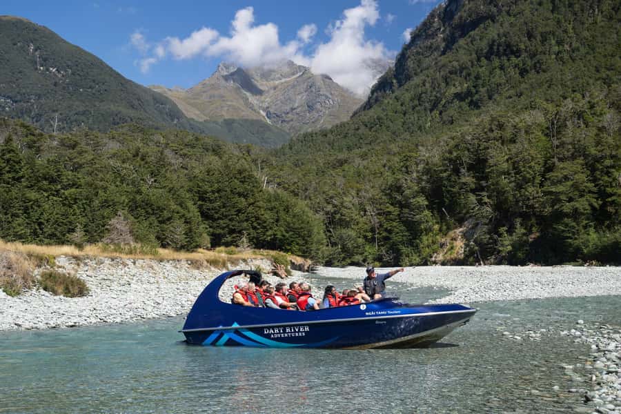 From Queenstown: Dart River Wilderness Jet Boat Experience - The Queenstown to Glenorchy Journey