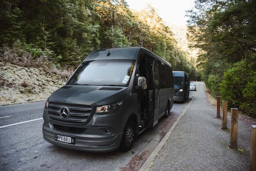 From Queenstown: Milford Sound Business Class with Cruise - Boarding MV Sinbad in Milford Sound
