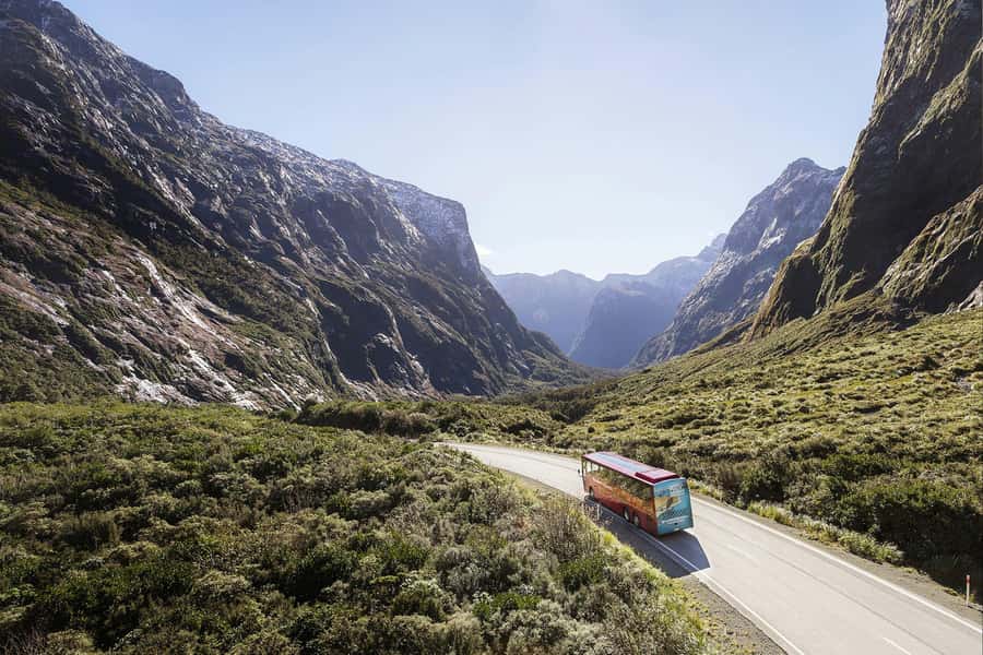 From Queenstown: Milford Sound Coach, Cruise, Scenic Flight - The Queenstown start and Milford Road