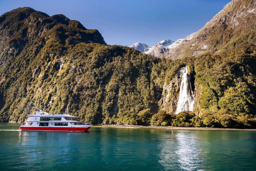 From Queenstown: Milford Sound Cruise & Scenic Coach Tour - Hollyford Valley, Christie Falls, and the Homer Tunnel