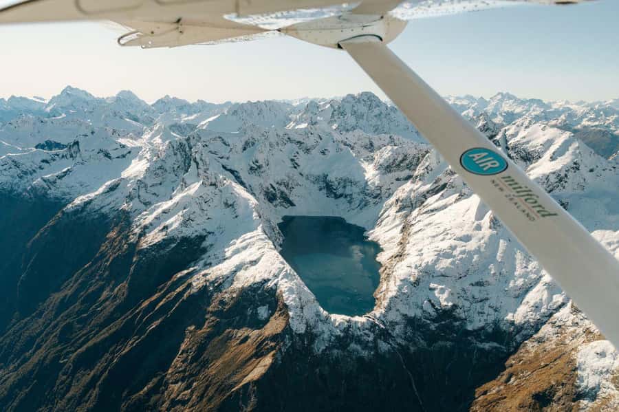 From Queenstown: Milford Sound Flight and Nature Cruise - The return flight and Sutherland Falls