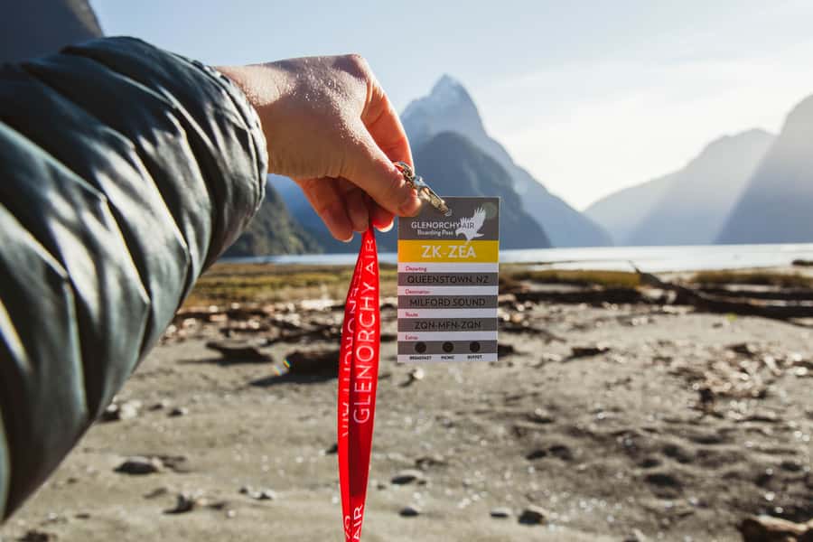 From Queenstown: Milford Sound Scenic Flight & Nature Tour - The Lookout Track and Mitre Peak views