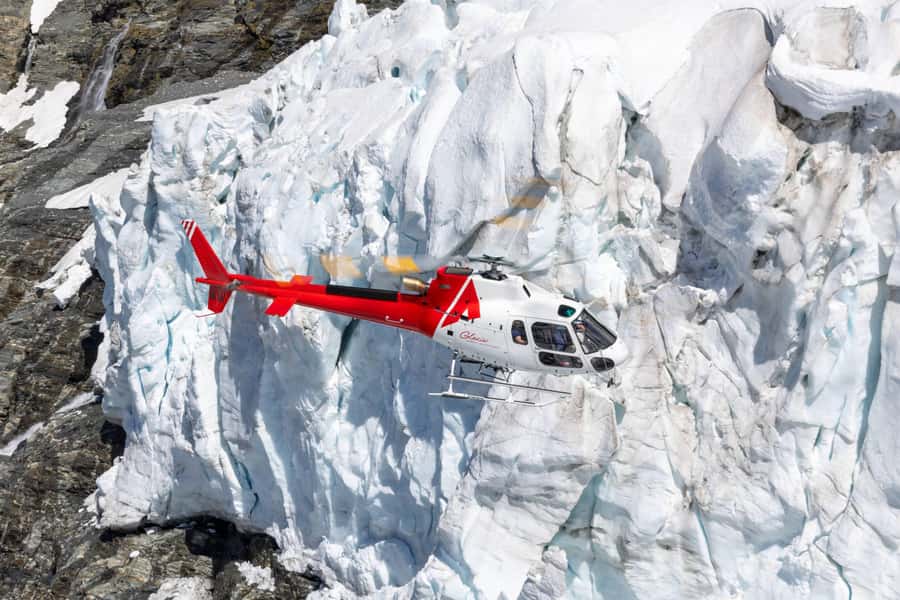 Glacier Explorer & Earnslaw Burn Helicopter Flight - Queenstown to the ice in 50 minutes