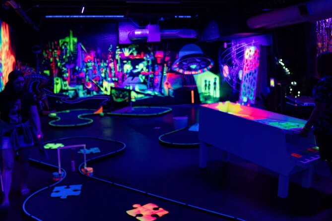 Glow in the Dark Mini Golf in Queenstown - What Putt’N’Glow in Queenstown is really like