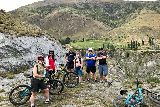 Guided eBike Wine Tour Ride to the Vines - Riding through Gibbston and across suspension bridges