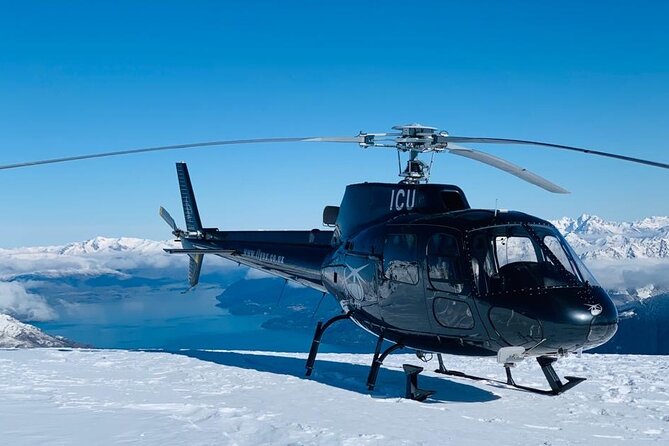 Helicopter Tour with Alpine Snow Landing from Queenstown - Leaving Queenstown Airport for the mountains