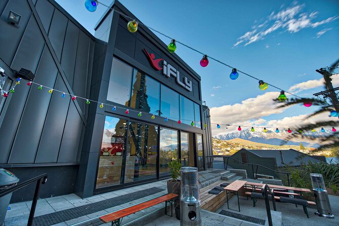 iFLY Indoor Skydiving Queenstown - Getting into the flight suit, helmet, and goggles