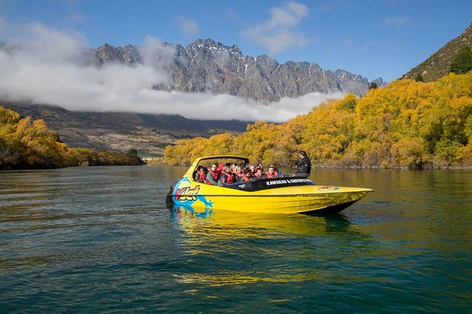 KJet Queenstown Jet Boat Ride on the Kawarau and Shotover Rivers - The Spins Are the Main Event