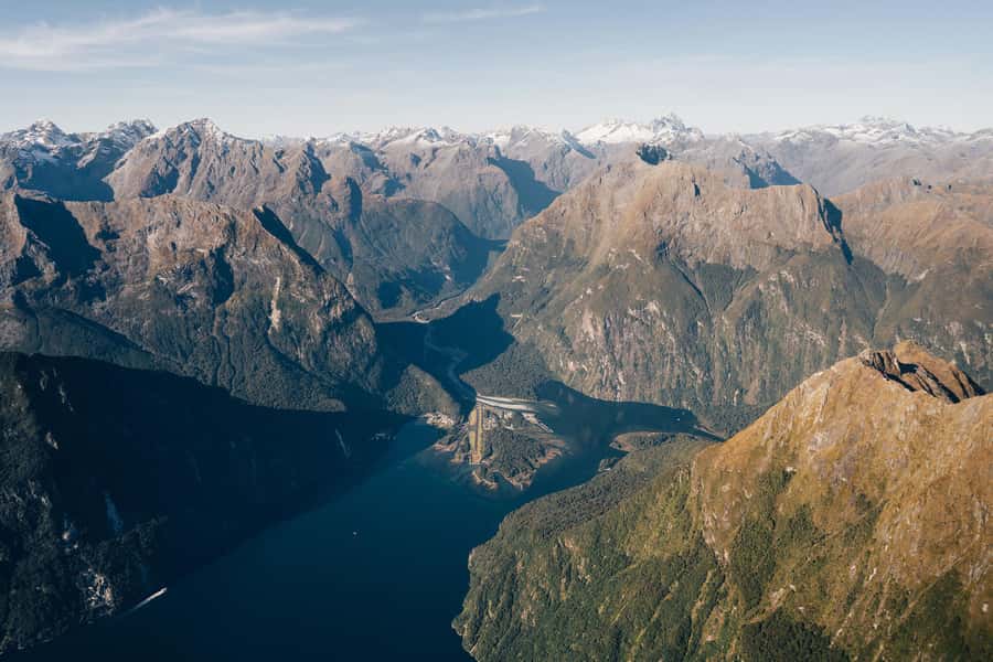 Milford Sound: 1.5-Hour Helicopter Tour with Two Landings - From Queenstown or Frankton into the Southern Alps