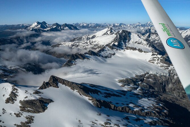 Milford Sound and Big Five Glaciers Scenic Flight - Milford Sound from above