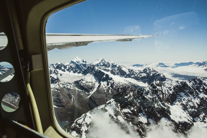 Milford Sound Scenic Flight from Queenstown - The return route through waterfalls and lakes