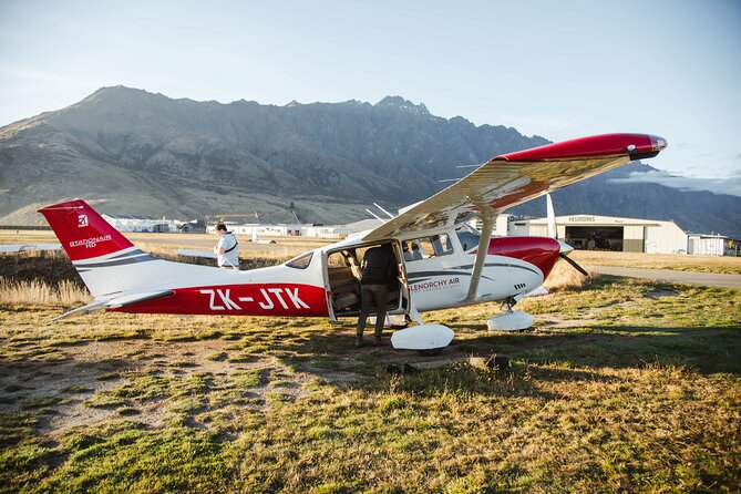 Mt. Cook Fly Explore Fly ex Queenstown by Glenorchy Air - The Hermitage Hotel and the Hillary Centre