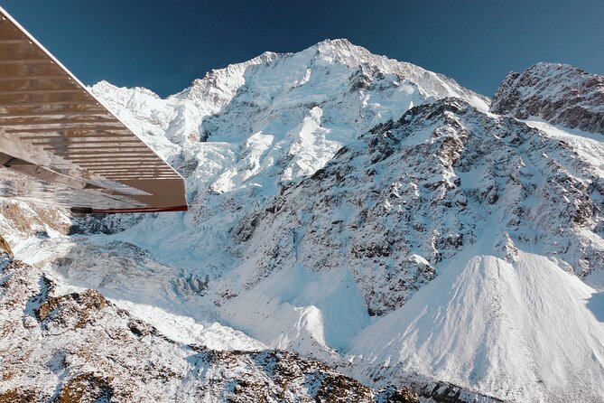 Mt. Cook Fly Explore Fly ex Queenstown by Glenorchy Air - The optional glacier landing