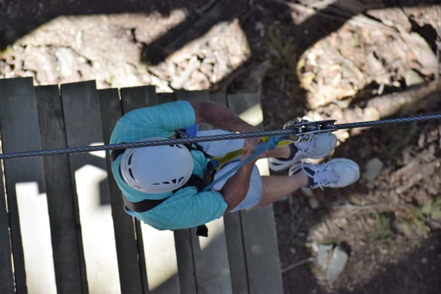 Queenstown: 1-Hour Zipline Tour with 2-Lines & 21-Meter Drop - The Tiki Trail return and the Queenstown views