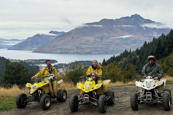 Queenstown ATV Quad Bike Adventure Tour - Views toward the Shotover River and Southern Alps