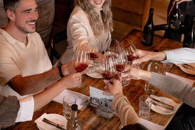 Queenstown Classic Wine Tour: 3 Winery Visits, Cave Tour & Cheese - Kinross begins the tasting with a broad regional sample