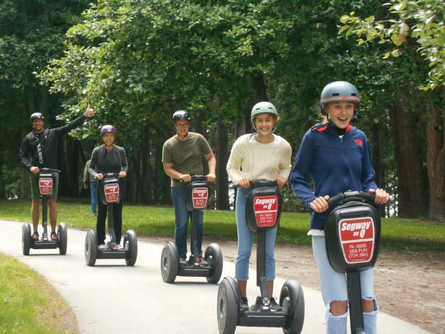 Queenstown: Guided Segway Tour - Queenstown Gardens gives the tour its calmest stretch