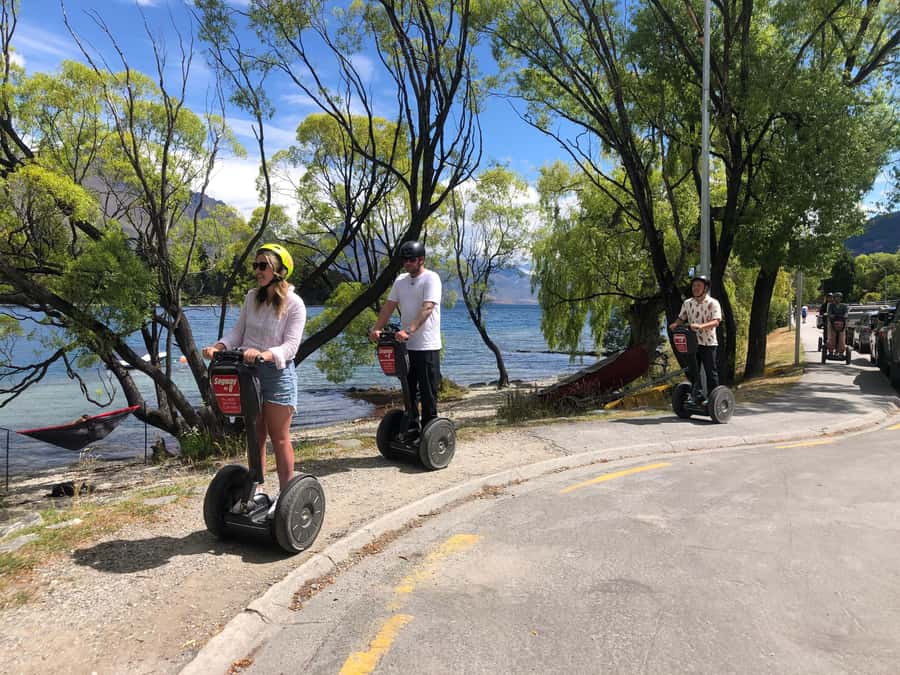Queenstown: Guided Segway Tour - What to wear beside Lake Wakatipu