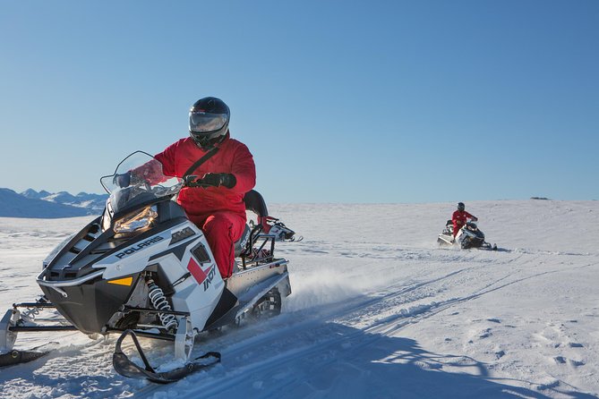 Queenstown Heli-Snowmobiling Adventure - Riding the remote Garvie Plateau by snowmobile