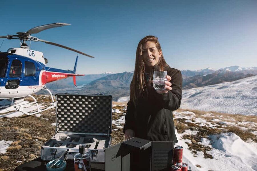 Queenstown: Helicopter Flight and Gin Tasting Tour - Cardrona Distillery brings the spirits to life
