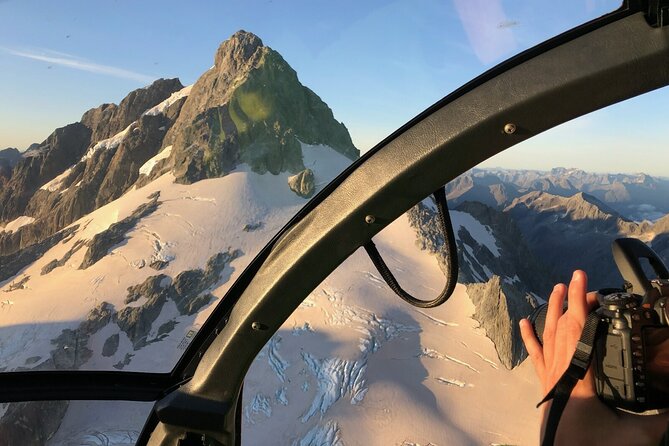 Queenstown Helicopter Tour: Glacier Landing and Scenic Views - Flying close to Tyndall Glacier’s blue ice