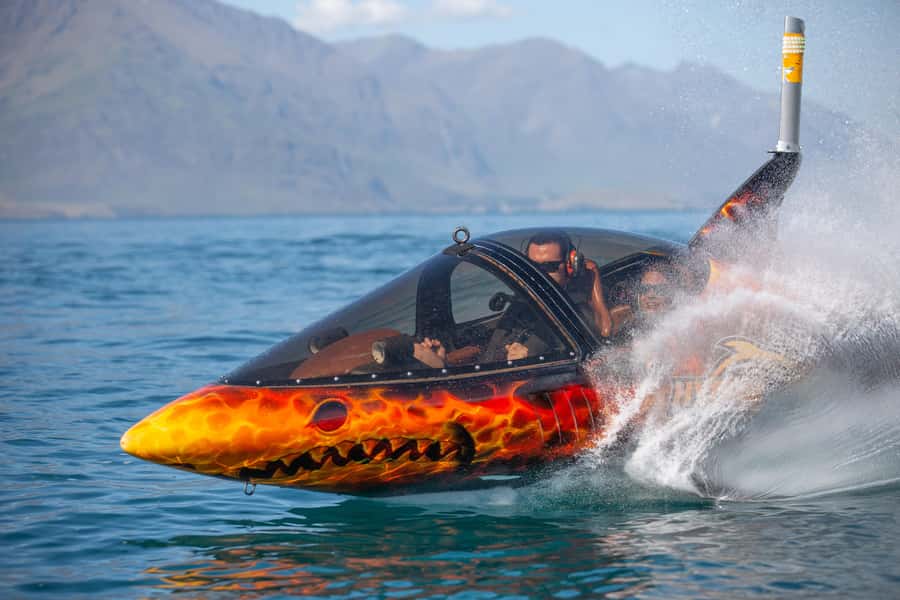 Queenstown: Hydro Attack Shark Ride - Queenstown Bay sets the scene
