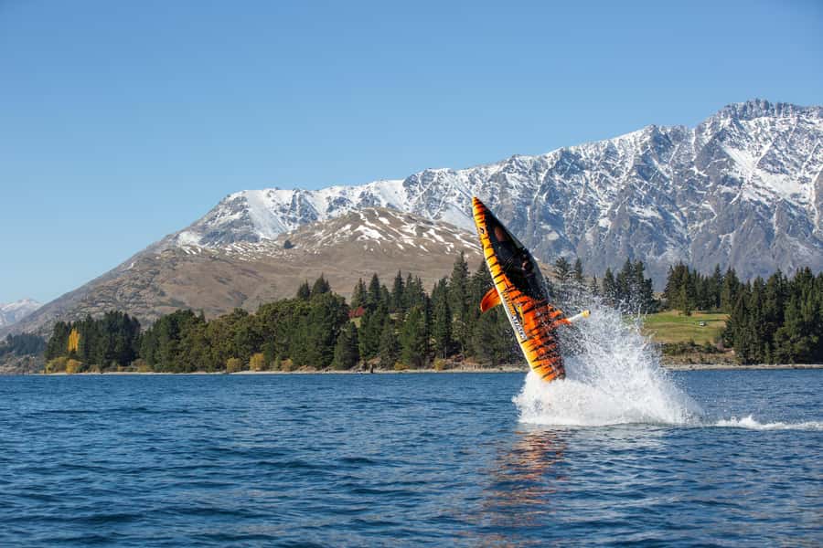 Queenstown: Hydro Attack Shark Ride - Vertical launches bring the biggest rush