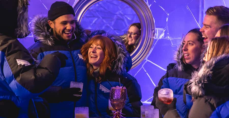Queenstown: Ice Bar Entry with Warm Winter Gear and Drink - Warm coats help, but your hands still feel the cold