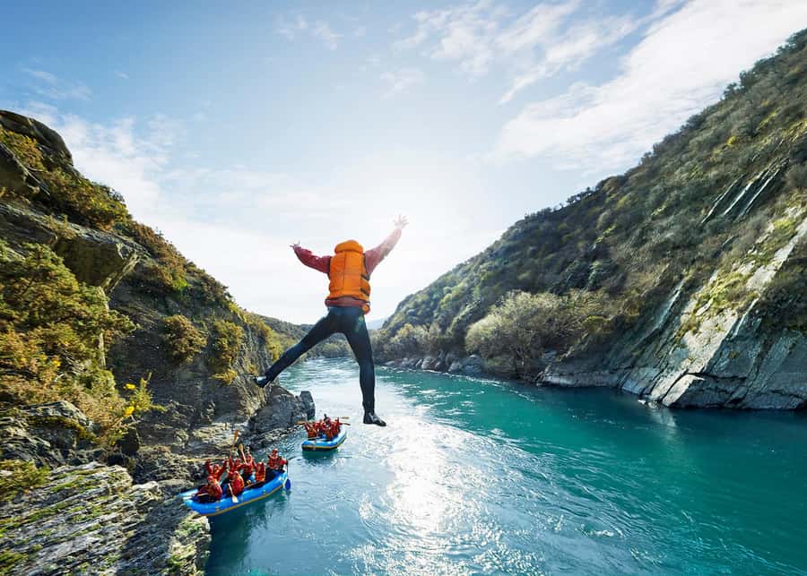 Queenstown: Kawarau River Rafting and Jet Boat Ride - The 25-minute jet boat ride