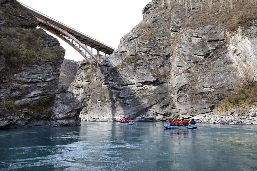 Queenstown: Kawarau River Rafting and Jet Boat Ride - Scenery beyond the rapids