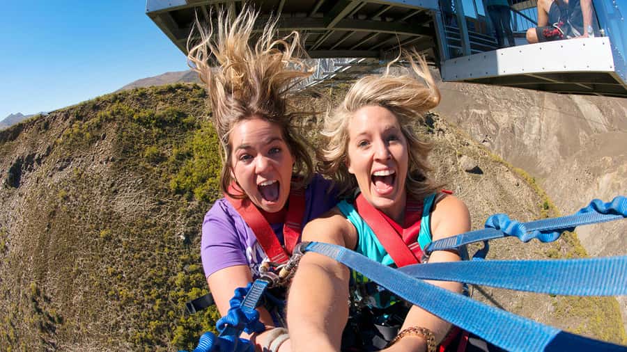 Queenstown: Nevis Canyon Swing - 70m Free-Fall! - The Queenstown check-in at The Station