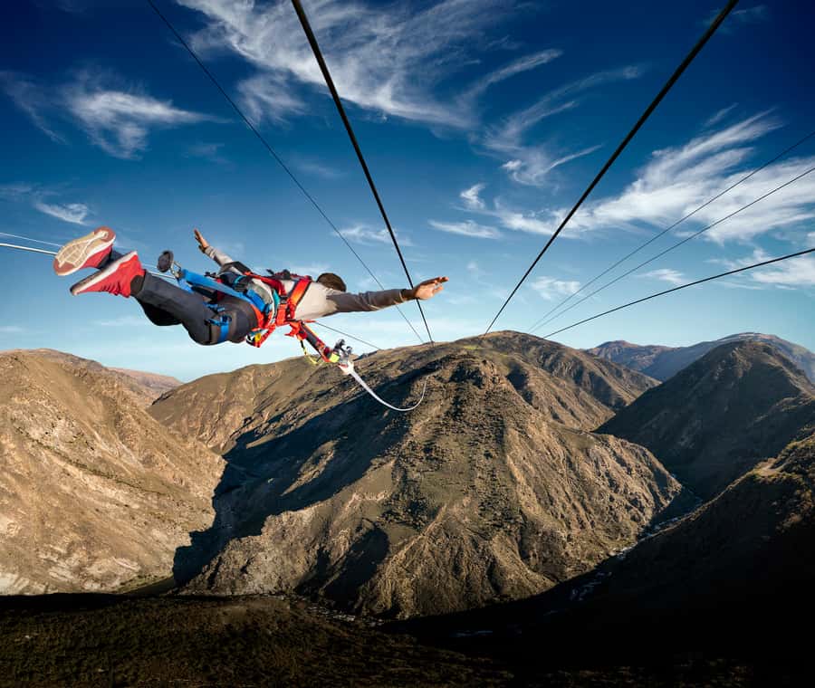 Queenstown: Nevis Catapult - World's Biggest! - The 150-meter launch across Nevis Valley