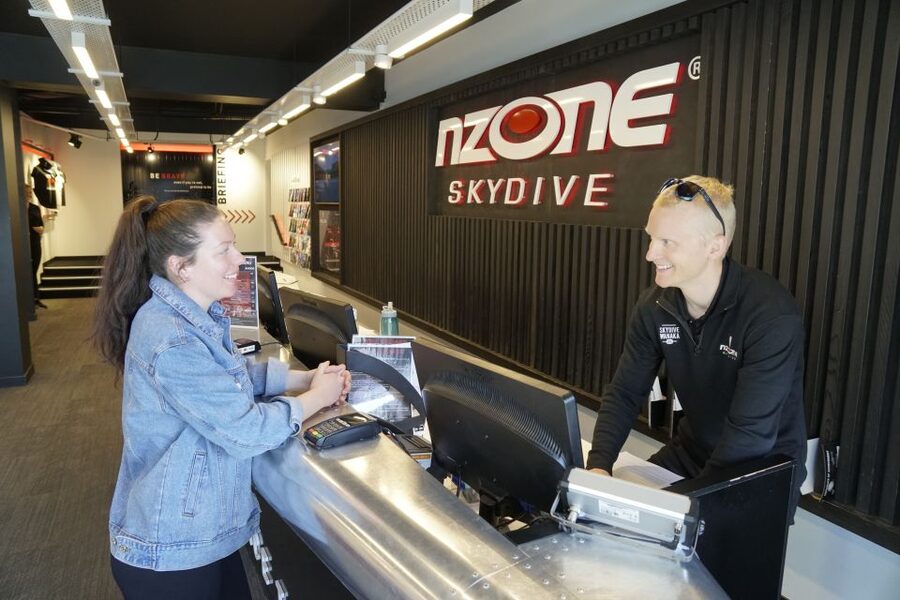 Queenstown: Tandem Skydive Experience - The aircraft ride up over Queenstown