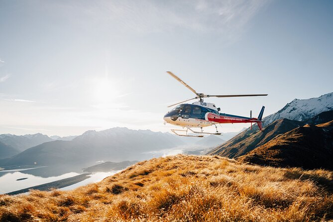 Queenstown: The Grand Circle Scenic Helicopter Flight - Passing Coronet Peak and spotting film country