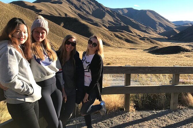 Queenstown to Christchurch One-Way Tour via Mt Cook & Lake Tekapo - Lake Pukaki and the first view of Aoraki