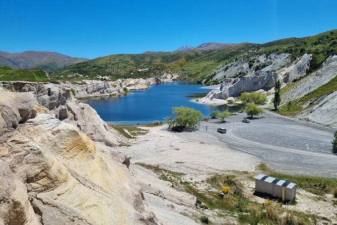 Queenstown to Dunedin with Taieri Gorge Train One-Way Tour - St Bathans and the Blue Lake