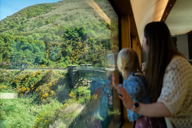 Queenstown to Dunedin with Taieri Gorge Train One-Way Tour - Lake Dunstan and gold country around Cromwell