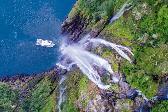 Queenstown to Te Anau via Milford Sound inc Cruise & Lunch - Homer Tunnel opens the way to Milford Sound