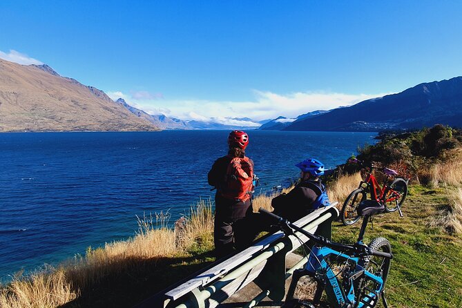 Scenic Guided eBike Tour Ride to the Lake - A forest of local sculptures